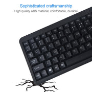 DS-8800 USB Interface Prevent Water Splashing Laser Engraving Character One-piece Wired Touchpad Keyboard, Length: 1.5m