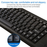 DS-8900 USB Interface Prevent Water Splashing Laser Engraving Character One-piece Wired Trackball Keyboard, Length: 1.5m