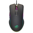 HXSJ A867 USB 6400DPI Four-speed Adjustable RGB Illuminate Wired E-sport Gaming Mouse, Length: 1.5m - Wired Mice by HXSJ | Online Shopping South Africa | PMC TechLife | Buy Now Pay Later Mobicred
