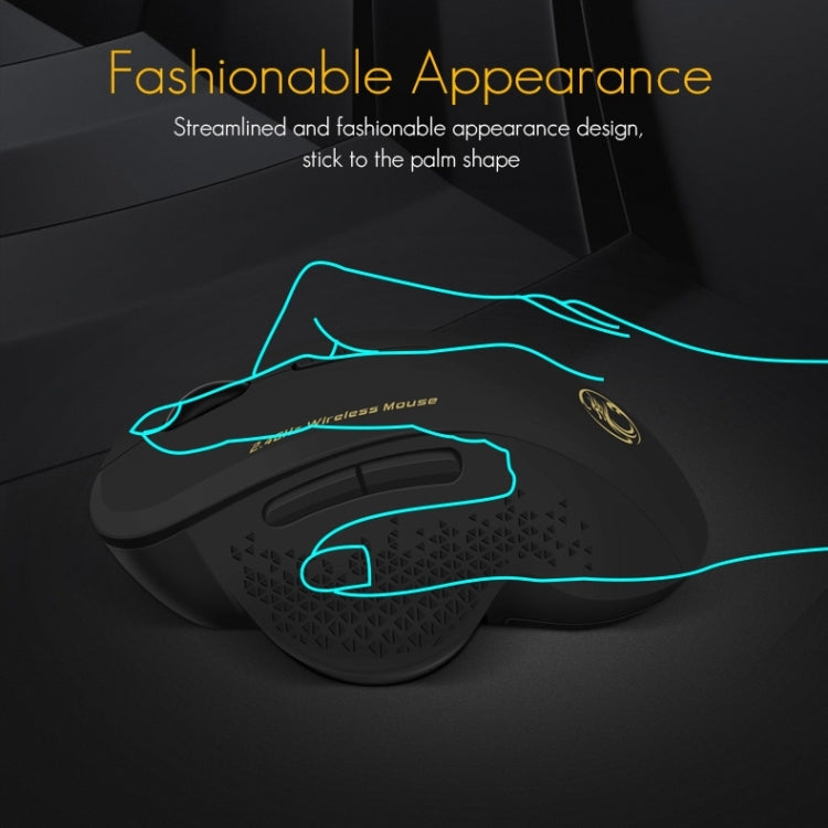 iMICE G6 Wireless Mouse 2.4G Office Mouse 6-button Gaming Mouse(Black) - free shipping - PMC Jewellery - Order now!