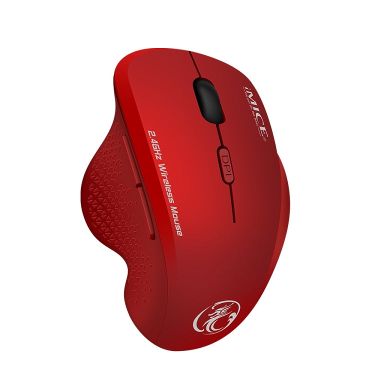 iMICE G6 Wireless Mouse 2.4G Office Mouse 6-button Gaming Mouse(Red) - free shipping - PMC Jewellery - Order now!