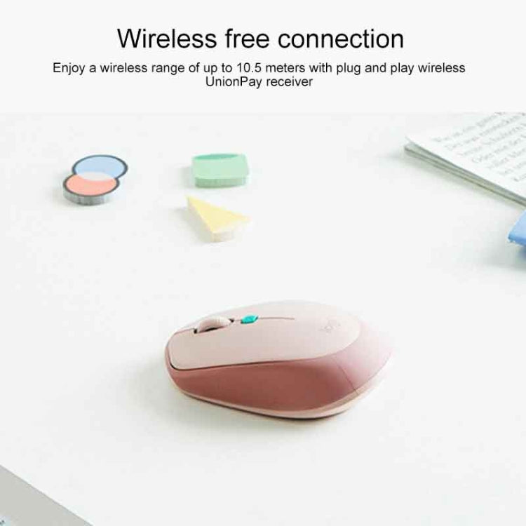 Logitech Voice M380 4 Buttons Smart Voice Input Wireless Mouse (Silver Grey) - free shipping - PMC Jewellery - Order now!