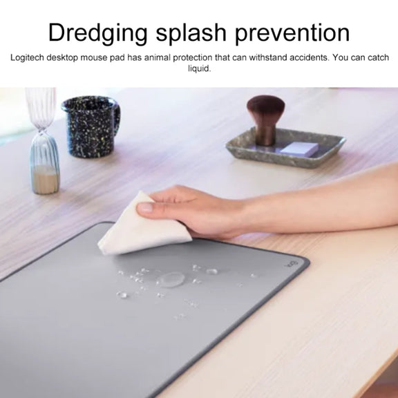 Logitech Keyboard Mouse Desk Mat Pad (Pink)