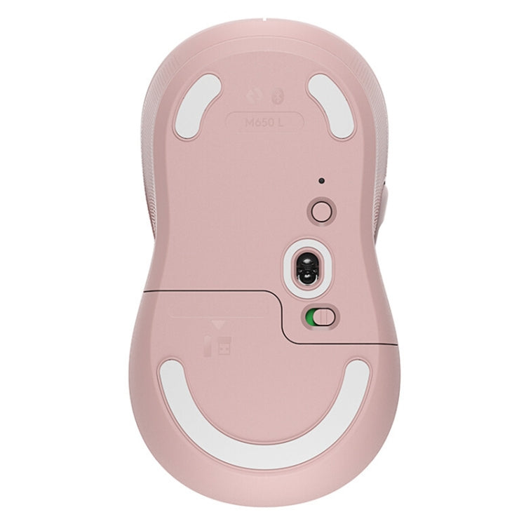 Logitech M650 5-keys 2000 DPI Wireless Bluetooth Silent Mouse (Pink)