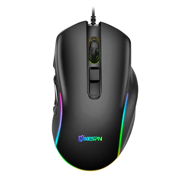 MKESPN X9 10 Buttons 7200DPI RGB Macro Definition Gaming Wired Mouse - free shipping - PMC Jewellery - Order now!