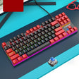 FOREV FV-301 87-keys Blue Axis Mechanical Gaming Keyboard, Cable Length: 1.6m(Black Red) - Wired Keyboard by PMC TechLife | Online Shopping South Africa | PMC TechLife | Buy Now Pay Later Mobicred