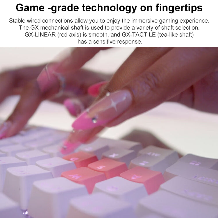 Logitech Aurora G713 RGB Wired Game E-sports 87-key Mechanical Keyboard with Palm Support, Tea Shaft - free shipping - PMC Jewellery - Order now!
