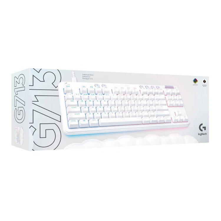 Logitech Aurora G713 RGB Wired Game E-sports 87-key Mechanical Keyboard with Palm Support, Tea Shaft - free shipping - PMC Jewellery - Order now!