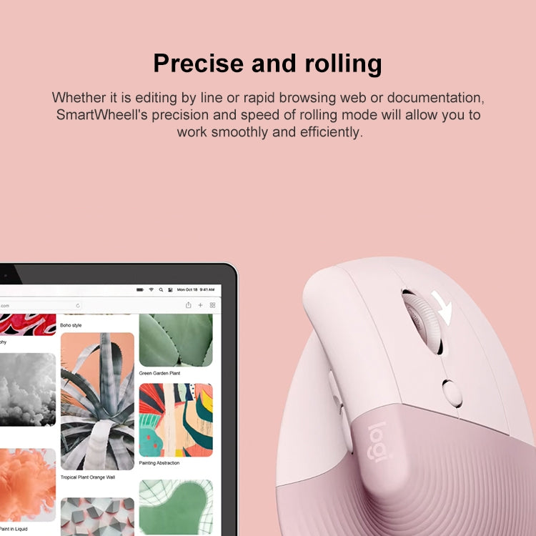 Logitech Lift Vertical 1000DPI 2.4GHz Ergonomic Wireless Bluetooth Dual Mode Mouse (Black) - free shipping - PMC Jewellery - Order now!