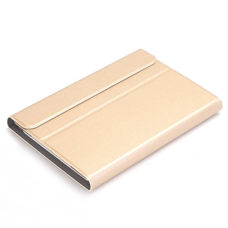 A0M5 Detachable Bluetooth Keyboard + Ultrathin Horizontal Flip Leather Tablet Case for Huawei MediaPad M5 & Honor Tab 5 8 inch, with Holder(Gold) - Huawei Keyboard by PMC TechLife | Online Shopping South Africa | PMC TechLife