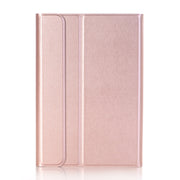 A0M5 Detachable Bluetooth Keyboard + Ultrathin Horizontal Flip Leather Tablet Case for Huawei MediaPad M5 & Honor Tab 5 8 inch, with Holder(Rose Gold)