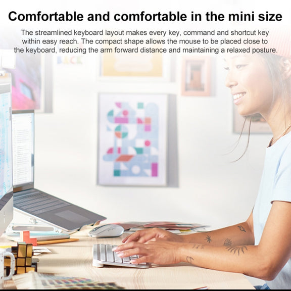 Logitech MX Keys Mini Wireless Bluetooth Ultra-thin Smart Backlit Keyboard (Black)