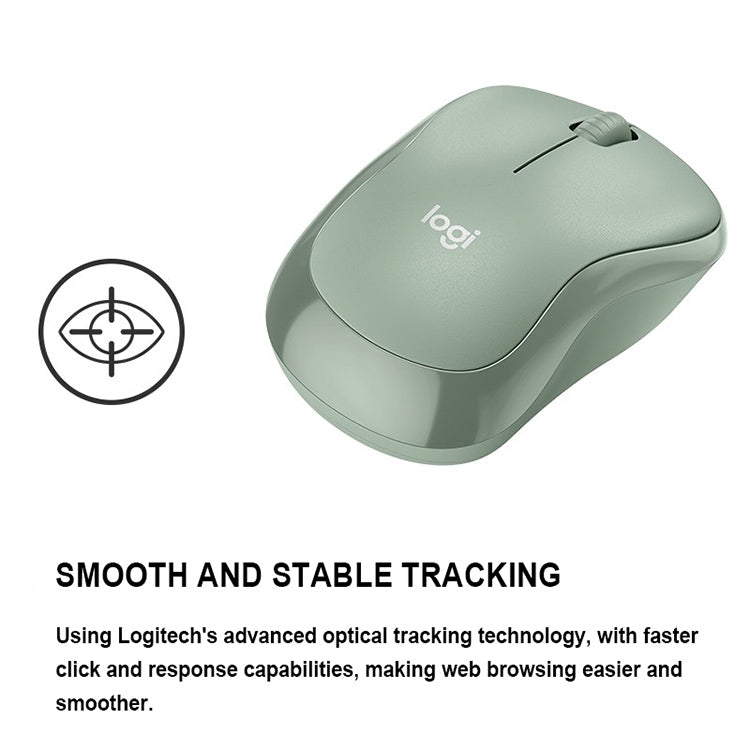 Logitech M221 Fashion Silent Wireless Mouse(Pink)
