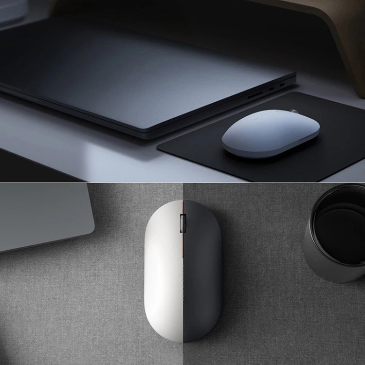 Original Xiaomi 2.4GHz 125HZ 1000DPI Rechargeable Ultra-thin Computer Mouse 2(White) - Wireless Mice by Xiaomi | Online Shopping South Africa | PMC TechLife | Buy Now Pay Later Mobicred