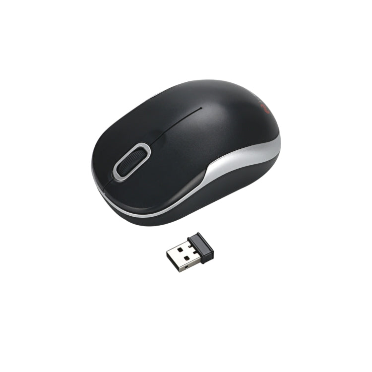 MC Saite MC-61CB 2.4GHz Wireless Mouse + 22 Keys Numeric Pan Keyboard with USB Receiver Set for Computer PC Laptop (Black) - free shipping - PMC Jewellery - Order now!