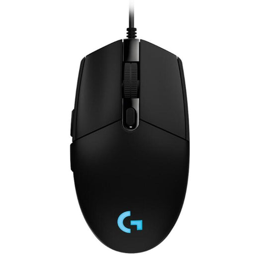 Logitech G102 6-keys RGB Glowing 6000DPI Five-speed Adjustable Wired Optical Gaming Mouse, Length: 2m (Black) - free shipping - PMC Jewellery - Order now!