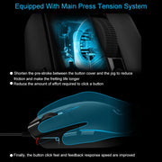 Logitech G102 6-keys RGB Glowing 6000DPI Five-speed Adjustable Wired Optical Gaming Mouse, Length: 2m (Black)