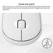 Logitech Pebble Cobblestone Shape Thin 3-keys 1000DPI Mute Wireless Bluetooth Optical Mouse, Wireless Range: 10m (Pink)