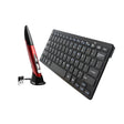 KM-808 2.4GHz Wireless Multimedia Keyboard + Wireless Optical Pen Mouse with USB Receiver Set for Computer PC Laptop, Random Pen Mouse Color Delivery(Black) - free shipping - PMC TechLife - Order now!