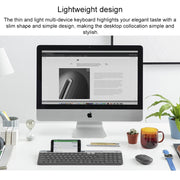 Logitech K580 Dual Modes Thin and Light Multi-device Wireless Keyboard with Phone Holder (White)