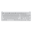 Logitech K865 104 Keys Wireless Bluetooth Mechanical Keyboard, Red Shaft (White) - free shipping - PMC TechLife - Order now!