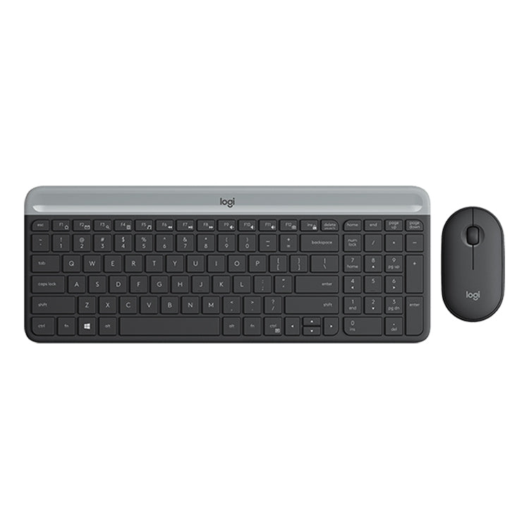 Logitech MK470 Wireless Silence Keyboard Mouse Set (Black) - free shipping - PMC Jewellery - Order now!