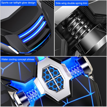 YINDIAO 3200DPI 4-modes Adjustable 7-keys RGB Light Wired Gaming Mechanical Mouse, Style: Audio Version (Black) - free shipping - PMC Jewellery - Order now!