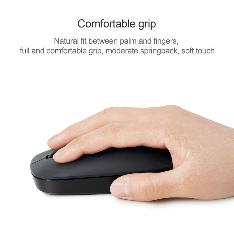 Original Xiaomi 2.4GHz Wireless Keyboard + Mouse Set 2 for Notebook Desktop Laptop(Black) - free shipping - PMC Jewellery - Order now!