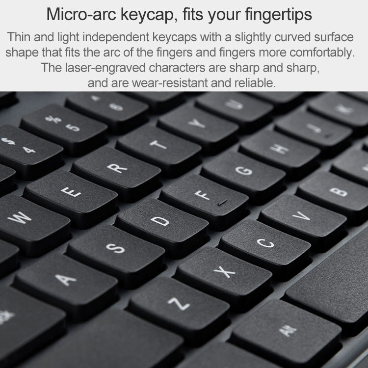 Original Xiaomi 2.4GHz Wireless Keyboard + Mouse Set 2 for Notebook Desktop Laptop(Black) - free shipping - PMC Jewellery - Order now!