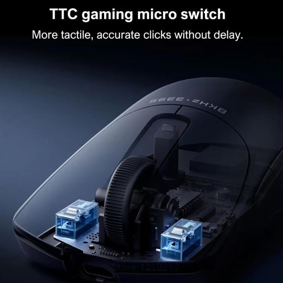 Original Xiaomi  Mouse X1 Wired Wireless 2.4G TTC Micro Switches 8000Hz 26000 DPI Gaming Mouse (White)