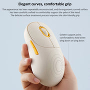 Original Xiaomi Dual-mode 1200DPI Ultra-thin Computer Mouse 3 (Beige White)