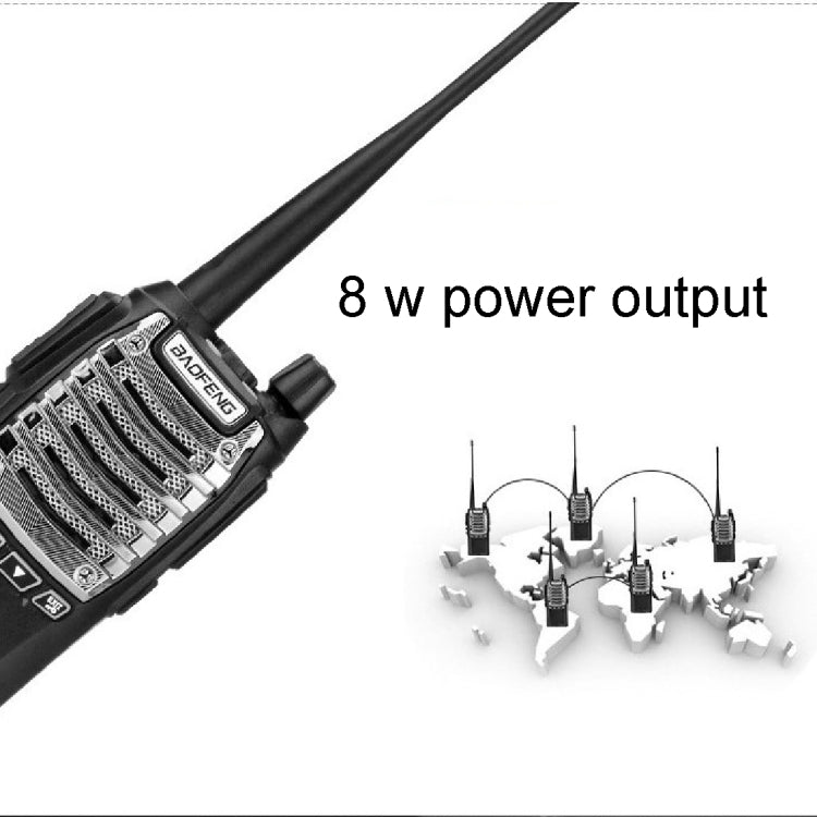 BAOFENG UV-8D Professional Dual Band Dual PTT Key Two-way Radio Walkie Talkie FM Transmitter - free shipping - PMC TechLife - Order now!