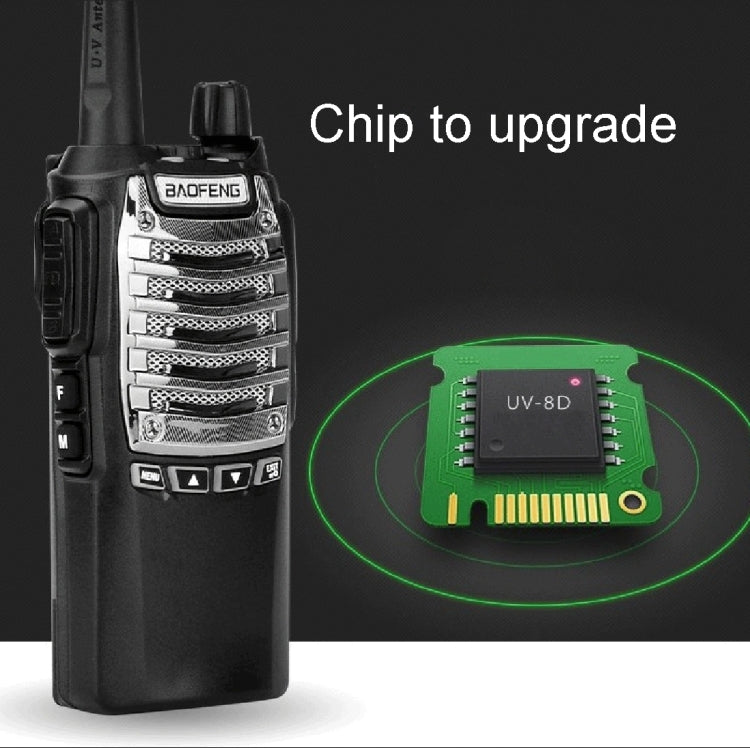 BAOFENG UV-8D Professional Dual Band Dual PTT Key Two-way Radio Walkie Talkie FM Transmitter - free shipping - PMC TechLife - Order now!