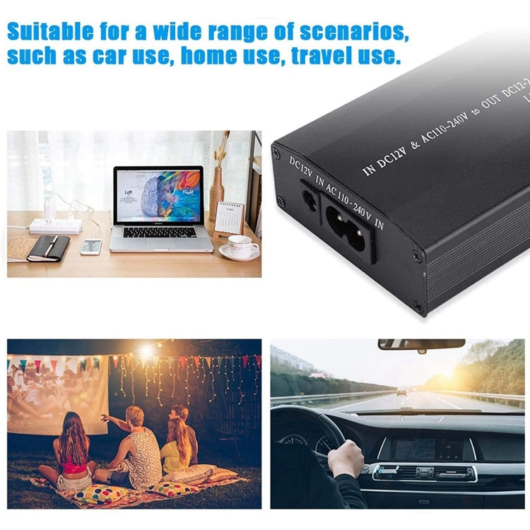 Laptop Notebook Power 100W Universal Charger with Car Charger & AC Power Adapter & 8 Power Adapters & 1 USB Port for Samsung, Sony, Asus, Acer, IBM, HP, DELL, UK Plug - Universal Power Adapter by PMC TechLife | Online Shopping South Africa | PMC TechLife | Buy Now Pay Later Mobicred