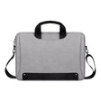 DJ08 Oxford Cloth Waterproof Wear-resistant Laptop Bag for 15.6 inch Laptops, with Concealed Handle & Luggage Tie Rod & Adjustable Shoulder Strap (Grey) - 15 inch by PMC TechLife | Online Shopping South Africa | PMC TechLife | Buy Now Pay Later Mobicred