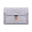 ND06 Multi-purpose Felt Button Laptop Inner Bag for 15.4 inch Laptop(Grey) - free shipping - PMC TechLife - Order now!