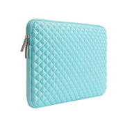 Diamond Texture Laptop Liner Bag, Size: 15.6 inch (Mint Green)