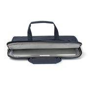 Portable One Shoulder Handheld Zipper Laptop Bag, For 11.6 inch and Below Macbook, Samsung, Lenovo, Sony, DELL Alienware, CHUWI, ASUS, HP (Dark Blue)