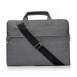 Portable One Shoulder Handheld Zipper Laptop Bag, For 11.6 inch and Below Macbook, Samsung, Lenovo, Sony, DELL Alienware, CHUWI, ASUS, HP (Grey) - 10 - 11 inch by PMC TechLife | Online Shopping South Africa | PMC TechLife | Buy Now Pay Later Mobicred
