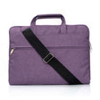 Portable One Shoulder Handheld Zipper Laptop Bag, For 13.3 inch and Below Macbook, Samsung, Lenovo, Sony, DELL Alienware, CHUWI, ASUS, HP (Purple) - 13.3 inch by PMC TechLife | Online Shopping South Africa | PMC TechLife | Buy Now Pay Later Mobicred