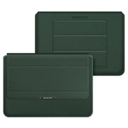 4 in 1 Universal Laptop Holder PU Water-resistant Protection Wrist Laptop Bag, Size: 17 inch(Dark Green)
