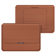 4 in 1 Universal Laptop Holder PU Water-resistant Protection Wrist Laptop Bag, Size: 17 inch(Brown)