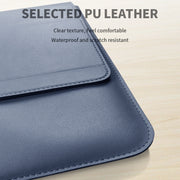 4 in 1 Universal Laptop Holder PU Water-resistant Protection Wrist Laptop Bag, Size: 17 inch(Red)