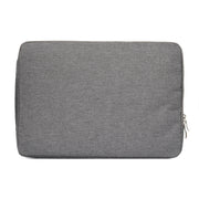 13.3 inch Universal Fashion Soft Laptop Denim Bags Portable Zipper Notebook Laptop Case Pouch for MacBook Air / Pro, Lenovo and other Laptops, Size: 35.5x26.5x2cm(Grey)