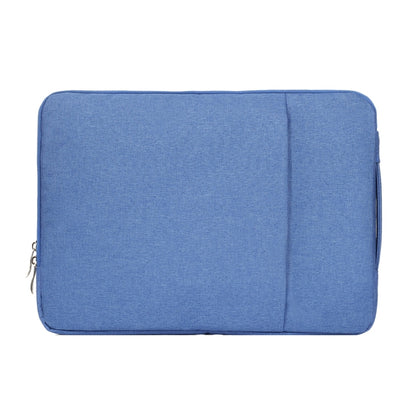 13.3 inch Universal Fashion Soft Laptop Denim Bags Portable Zipper Notebook Laptop Case Pouch for MacBook Air / Pro, Lenovo and other Laptops, Size: 35.5x26.5x2cm (Blue) - 13.3 inch by PMC Jewellery | Online Shopping South Africa | PMC Jewellery | Buy Now Pay Later Mobicred