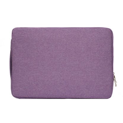 13.3 inch Universal Fashion Soft Laptop Denim Bags Portable Zipper Notebook Laptop Case Pouch for MacBook Air / Pro, Lenovo and other Laptops, Size: 35.5x26.5x2cm (Purple) - 13.3 inch by PMC Jewellery | Online Shopping South Africa | PMC Jewellery | Buy Now Pay Later Mobicred