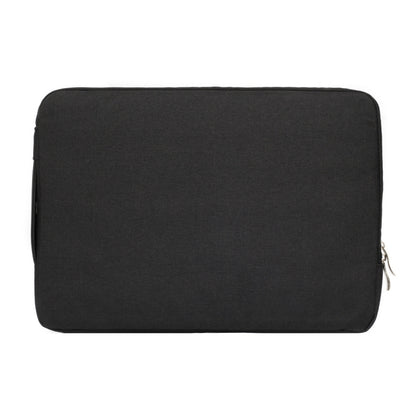 15.4 inch Universal Fashion Soft Laptop Denim Bags Portable Zipper Notebook Laptop Case Pouch for MacBook Air / Pro, Lenovo and other Laptops, Size: 39.2x28.5x2cm(Black) - 15 inch by PMC Jewellery | Online Shopping South Africa | PMC Jewellery | Buy Now Pay Later Mobicred
