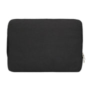15.4 inch Universal Fashion Soft Laptop Denim Bags Portable Zipper Notebook Laptop Case Pouch for MacBook Air / Pro, Lenovo and other Laptops, Size: 39.2x28.5x2cm(Black)