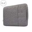 15.4 inch Universal Fashion Soft Laptop Denim Bags Portable Zipper Notebook Laptop Case Pouch for MacBook Air / Pro, Lenovo and other Laptops, Size: 39.2x28.5x2cm (Grey) - 15 inch by PMC TechLife | Online Shopping South Africa | PMC TechLife | Buy Now Pay Later Mobicred