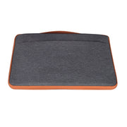 11.6 inch Fashion Casual Polyester + Nylon Laptop Handbag Briefcase Notebook Cover Case, For Macbook, Samsung, Lenovo, Xiaomi, Sony, DELL, CHUWI, ASUS, HP(Grey)